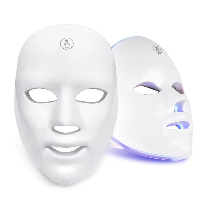 New Beauty Facial Color LED Light Mask – 7-Color Photon Rejuvenation & Light Therapy Device by Topchant