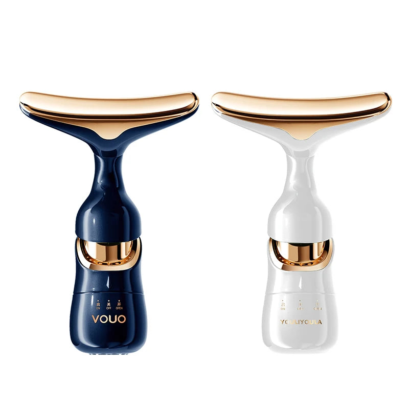 Luxury EMS Face & Neck Massager – Anti-Aging Skin Tightening Device by Reveal Aura™