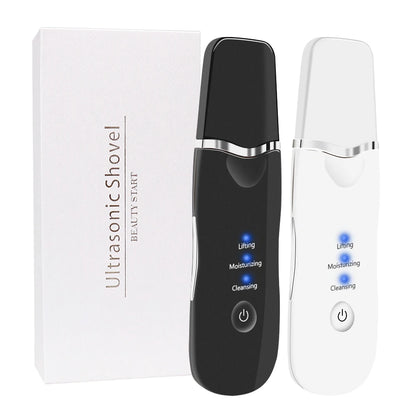 Ultrasonic Skin Scrubber – Professional Pore Cleaner & Blackhead Remover | Deep Facial Cleansing Device for Home Use