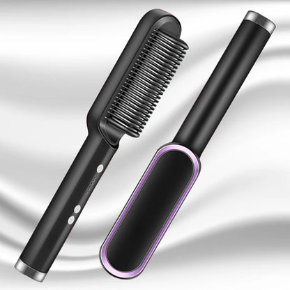 High-Quality Electric Hair Straightener Brush – Professional Fast Heating Ceramic Hair Straightener.