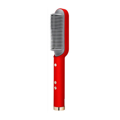 High-Quality Electric Hair Straightener Brush – Professional Fast Heating Ceramic Hair Straightener.